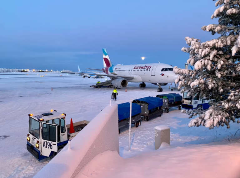 Eurowings aloittaa ensi talvena Berliinin ja Rovaniemen väliset lennot