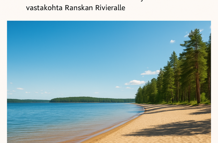 Viileä vaihtoehto helteelle: The Times listasi Huuhanrannan yhdeksi Euroopan rauhallisimmista lomakohteista